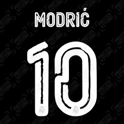 Modrić 10 (Official Real Madrid FC 20/21 Humanrace Name and Numbering)